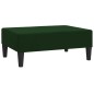 vidaXL Taburete de terciopelo verde oscuro 78x56x32 cm vidaXL Taburete de terciopelo verde oscuro 78x56x32 cm