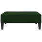 vidaXL Taburete de terciopelo verde oscuro 78x56x32 cm vidaXL Taburete de terciopelo verde oscuro 78x56x32 cm