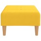 vidaXL Reposapiés de tela amarillo 78x56x32 cm vidaXL Reposapiés de tela amarillo 78x56x32 cm