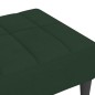 vidaXL Taburete de terciopelo verde oscuro 78x56x32 cm vidaXL Taburete de terciopelo verde oscuro 78x56x32 cm