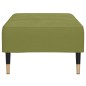 vidaXL Reposapiés de terciopelo verde claro 78x56x32 cm vidaXL Reposapiés de terciopelo verde claro 78x56x32 cm