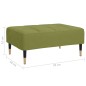 vidaXL Reposapiés de terciopelo verde claro 78x56x32 cm vidaXL Reposapiés de terciopelo verde claro 78x56x32 cm