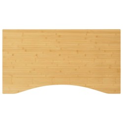 vidaXL Tablero de escritorio de bambú 110x60x4 cm