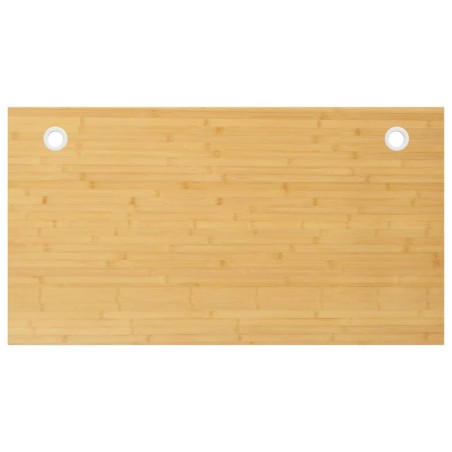 vidaXL Tablero de escritorio de bambú 110x60x4 cm