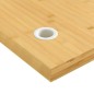 vidaXL Tablero de escritorio de bambú 110x60x4 cm vidaXL Tablero de escritorio de bambú 110x60x4 cm