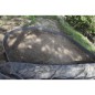 Ubbink Bordura de jardín negro 19 cm x 15 m 7mm