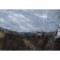 Ubbink Bordura de jardín negro 19 cm x 15 m 7mm