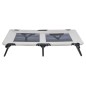 TRIXIE Tumbona para perros gris y negro 79x19x50 cm TRIXIE Tumbona para perros gris y negro 79x19x50 cm