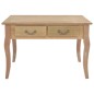 vidaXL Mesa de centro de madera marrón 80x80x50 cm vidaXL Mesa de centro de madera marrón 80x80x50 cm