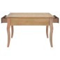 vidaXL Mesa de centro de madera marrón 80x80x50 cm vidaXL Mesa de centro de madera marrón 80x80x50 cm
