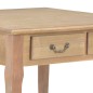 vidaXL Mesa de centro de madera marrón 80x80x50 cm vidaXL Mesa de centro de madera marrón 80x80x50 cm