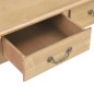 vidaXL Mesa de centro de madera marrón 80x80x50 cm vidaXL Mesa de centro de madera marrón 80x80x50 cm