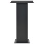 vidaXL Mesa de bar color negro 60x60x110 cm vidaXL Mesa de bar color negro 60x60x110 cm