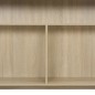 vidaXL Mesa alta de bar con 2 tableros roble 130x40x120 cm vidaXL Mesa alta de bar con 2 tableros roble 130x40x120 cm