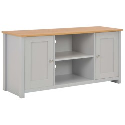 vidaXL Mueble de TV gris 120x39x58 cm