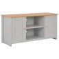 vidaXL Mueble de TV gris 120x39x58 cm