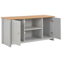 vidaXL Mueble de TV gris 120x39x58 cm
