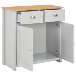 vidaXL Aparador gris 79x35x81 cm