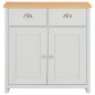 vidaXL Aparador gris 79x35x81 cm vidaXL Aparador gris 79x35x81 cm