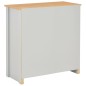 vidaXL Aparador gris 79x35x81 cm vidaXL Aparador gris 79x35x81 cm