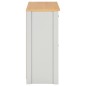 vidaXL Aparador gris 79x35x81 cm vidaXL Aparador gris 79x35x81 cm