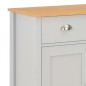 vidaXL Aparador gris 79x35x81 cm vidaXL Aparador gris 79x35x81 cm