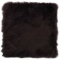 vidaXL Cojines de sillas 2 uds piel de oveja auténtica marrón 40x40 cm vidaXL Cojines de sillas 2 uds piel de oveja auténtica marrón 40x40 cm