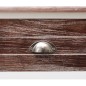 vidaXL Aparador de madera marrón envejecido 115x30x76 cm vidaXL Aparador de madera marrón envejecido 115x30x76 cm