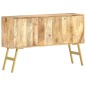 vidaXL Aparador de madera maciza de mango 118x30x75 cm