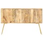 vidaXL Aparador de madera maciza de mango 118x30x75 cm