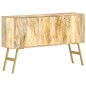 vidaXL Aparador de madera maciza de mango 118x30x75 cm