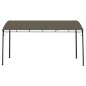 vidaXL Toldo parasol de jardín gris taupe 4x3x2,55 m vidaXL Toldo parasol de jardín gris taupe 4x3x2,55 m
