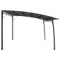vidaXL Toldo parasol de jardín gris taupe 4x3x2,55 m vidaXL Toldo parasol de jardín gris taupe 4x3x2,55 m
