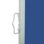 vidaXL Toldo lateral retráctil para patio azul 600x160 cm vidaXL Toldo lateral retráctil para patio azul 600x160 cm