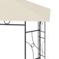 vidaXL Cenador color crema 4x3x2,7 m 160 g/m² vidaXL Cenador color crema 4x3x2,7 m 160 g/m²