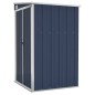 vidaXL Cobertizo de jardín de pared acero galvanizado 118x100x178 cm vidaXL Cobertizo de jardín de pared acero galvanizado 118x100x178 cm