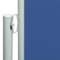 vidaXL Toldo lateral retráctil para patio azul 220x600 cm vidaXL Toldo lateral retráctil para patio azul 220x600 cm