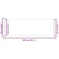 vidaXL Toldo lateral retráctil para patio azul 220x600 cm vidaXL Toldo lateral retráctil para patio azul 220x600 cm