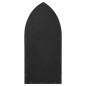 vidaXL Espejo de jardín negro hierro para exterior 100x45 cm vidaXL Espejo de jardín negro hierro para exterior 100x45 cm