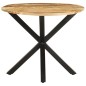 vidaXL Mesa auxiliar de madera maciza de mango 68x68x56 cm vidaXL Mesa auxiliar de madera maciza de mango 68x68x56 cm