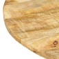vidaXL Mesa auxiliar de madera maciza de mango 68x68x56 cm vidaXL Mesa auxiliar de madera maciza de mango 68x68x56 cm