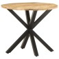 vidaXL Mesa auxiliar de madera maciza de mango 68x68x56 cm vidaXL Mesa auxiliar de madera maciza de mango 68x68x56 cm