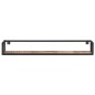 vidaXL Estantes de pared 2 unidades 120 cm madera de mango rugosa vidaXL Estantes de pared 2 unidades 120 cm madera de mango rugosa