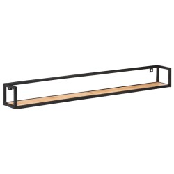 vidaXL Estantes de pared 2 unidades 160 cm madera maciza acacia