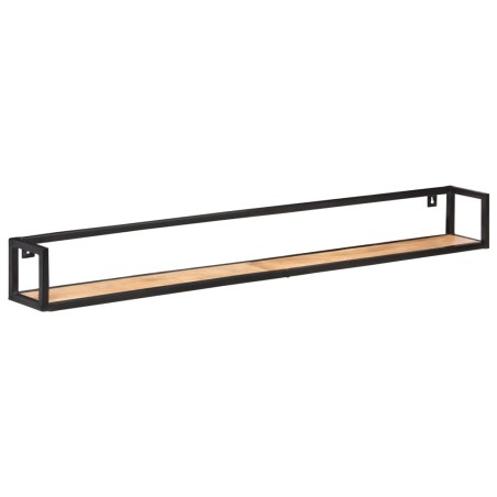 vidaXL Estantes de pared 2 unidades 160 cm madera maciza acacia