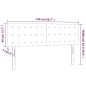 vidaXL Cabecero con luces LED cuero sintético negro 144x5x78/88 cm vidaXL Cabecero con luces LED cuero sintético negro 144x5x78/88 cm