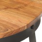 vidaXL Mesa de centro de madera maciza de acacia Ø68x43 cm vidaXL Mesa de centro de madera maciza de acacia Ø68x43 cm