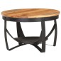 vidaXL Mesa de centro de madera maciza de acacia Ø68x43 cm vidaXL Mesa de centro de madera maciza de acacia Ø68x43 cm