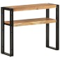 vidaXL Mesa consola de madera maciza de acacia 90x30x75 cm vidaXL Mesa consola de madera maciza de acacia 90x30x75 cm