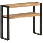 vidaXL Mesa consola de madera maciza de acacia 90x30x75 cm vidaXL Mesa consola de madera maciza de acacia 90x30x75 cm